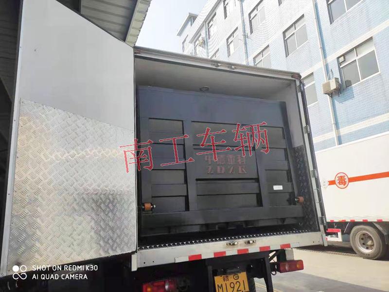 2-ton built-in car tailgate, aluminum tailgate for customized box body